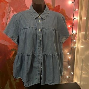 Shirt no longer fits me anymore. Was hardly worn